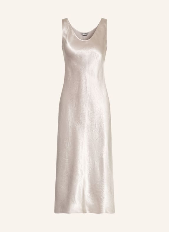 MM by Max Mara Satinové šaty TALETE STŘÍBRNÁ