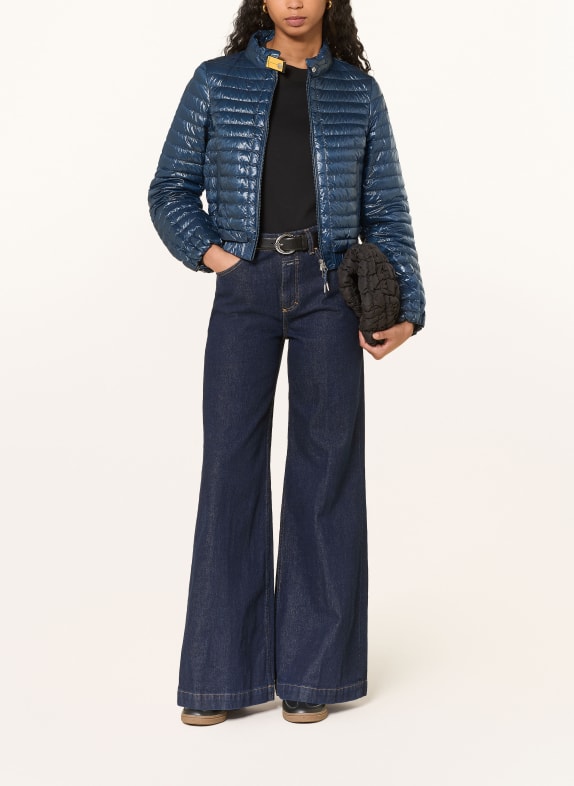 PARAJUMPERS Peřová bunda AKANE TMAVĚ MODRÁ