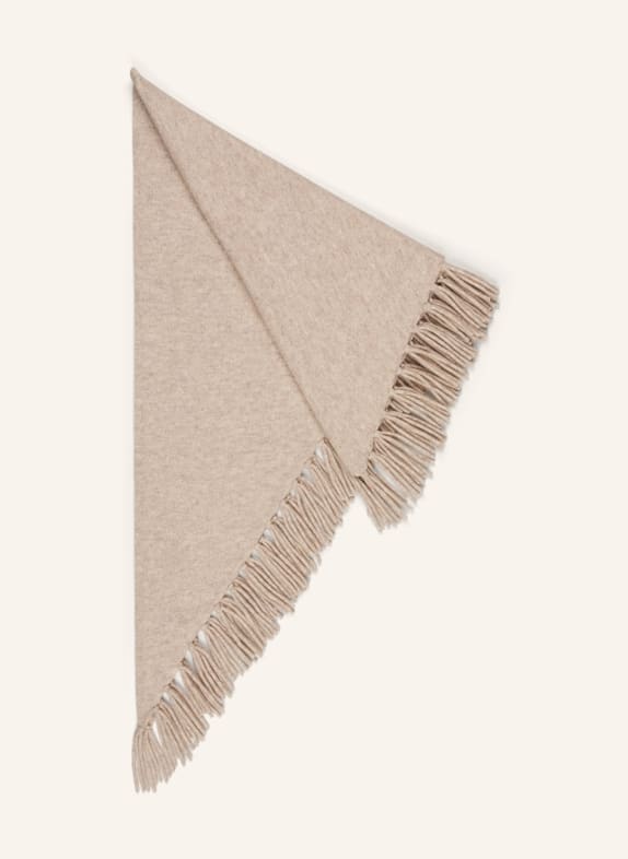 darling harbour Dreieckstuch mit Seide pebble melange