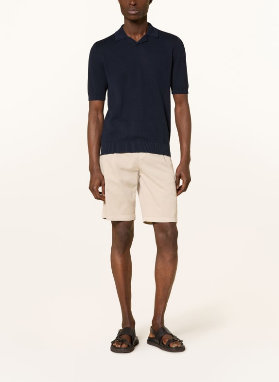 eleventy gebreid shirt DONKERBLAUW
