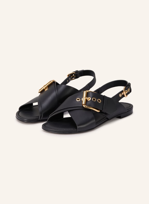 AGL Sandalen SCHWARZ