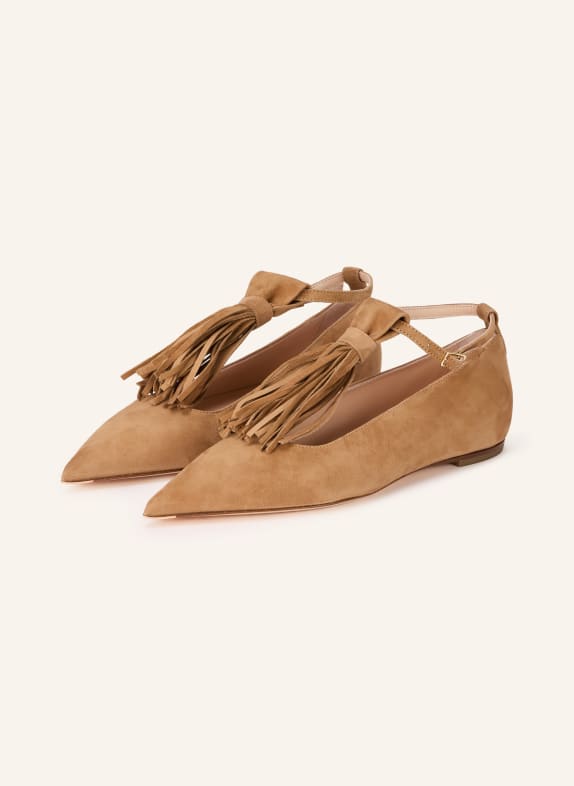 AGL Ballerinas COGNAC