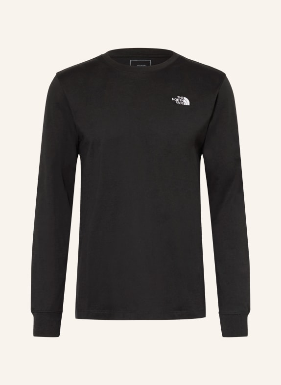 THE NORTH FACE Longsleeve EVOLUTION SIMPLE DOME SCHWARZ
