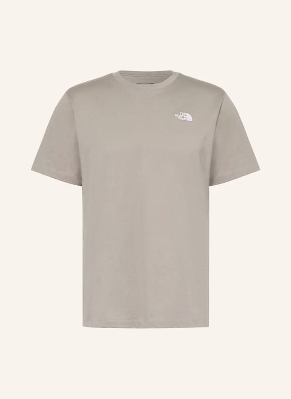 THE NORTH FACE Tričko EVOLUTION SIMPLE DOME ČERNOŠEDÁ