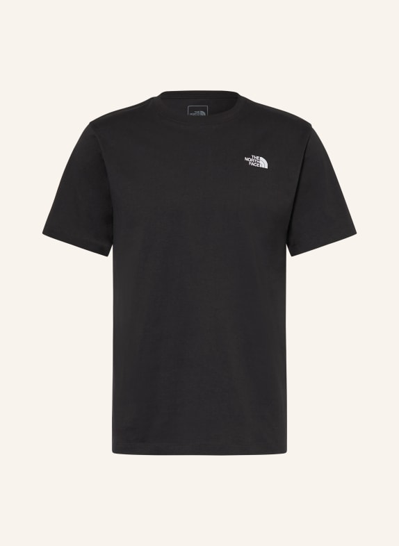 THE NORTH FACE Tričko EVOLUTION SIMPLE DOME ČERNÁ
