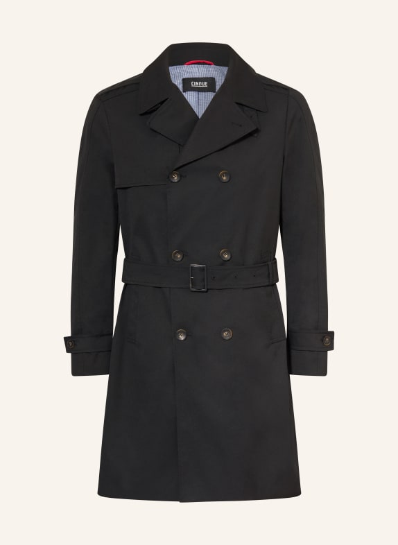 CINQUE Trenchcoat CIABERDEEN SCHWARZ