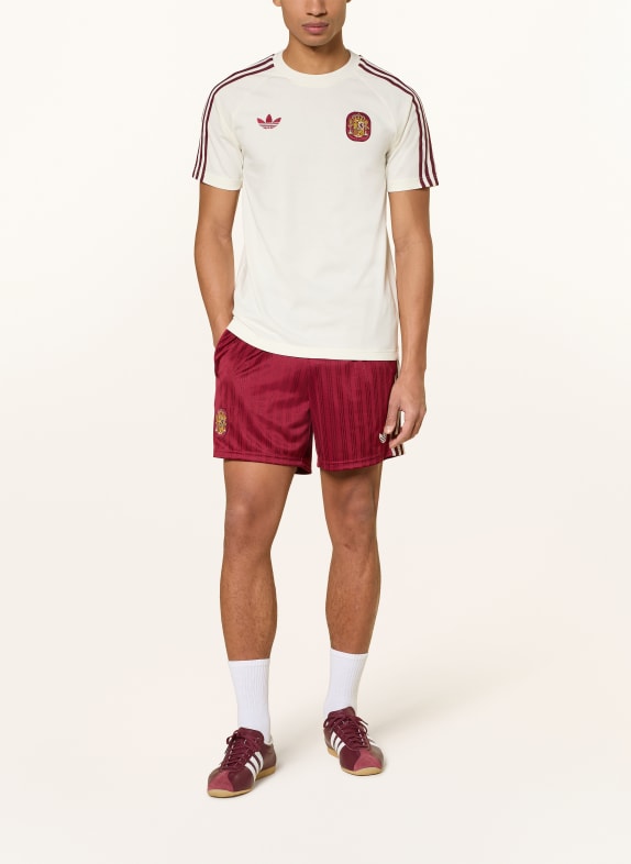 adidas Shorts SPANIEN ORIGINALS DUNKELROT / WEISS