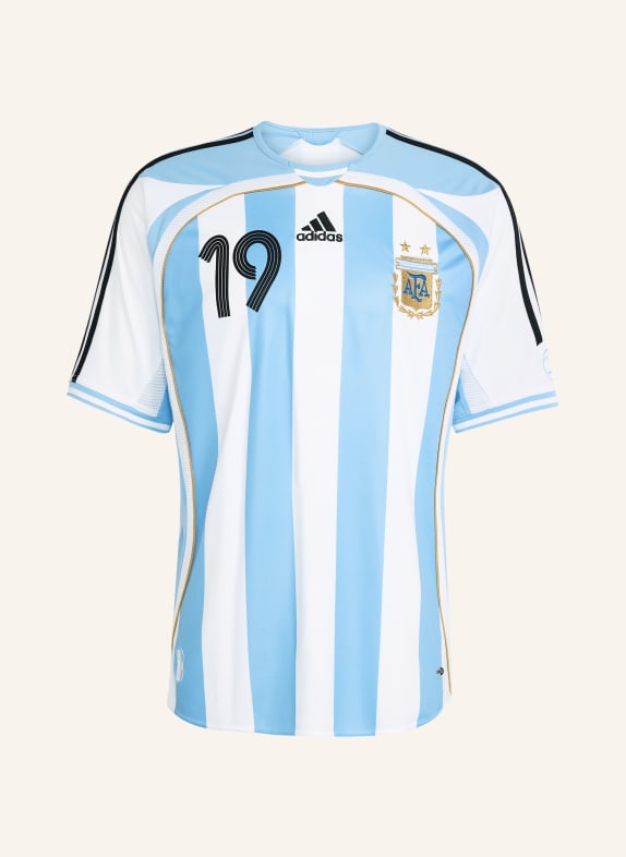 adidas Heimtrikot AFA ARGENTINIEN 06 für Herren WEISS / HELLBLAU / SCHWARZ