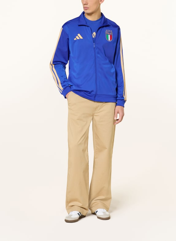 adidas Träningsjacka FIGC ITALIEN DNA BLÅ / GULD / VIT