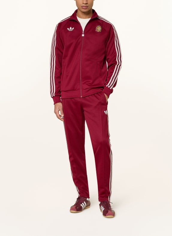 adidas Trainingsbroek SPANJE DONKERROOD