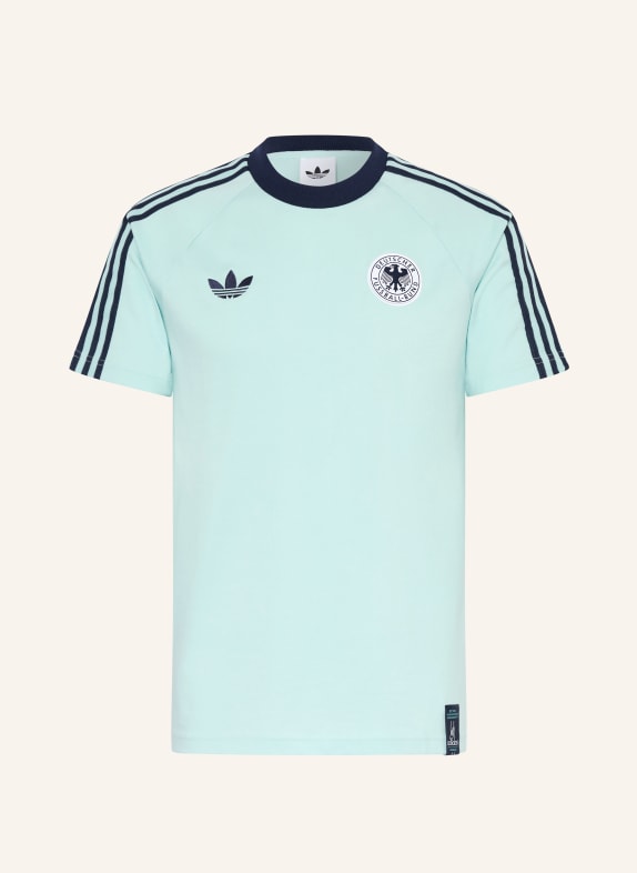 adidas T-Shirt DEUTSCHLAND ORIGINALS TÜRKIS / BLAU