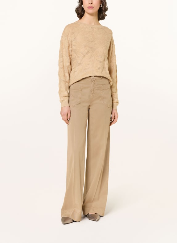 LUISA CERANO Tröjor BEIGE