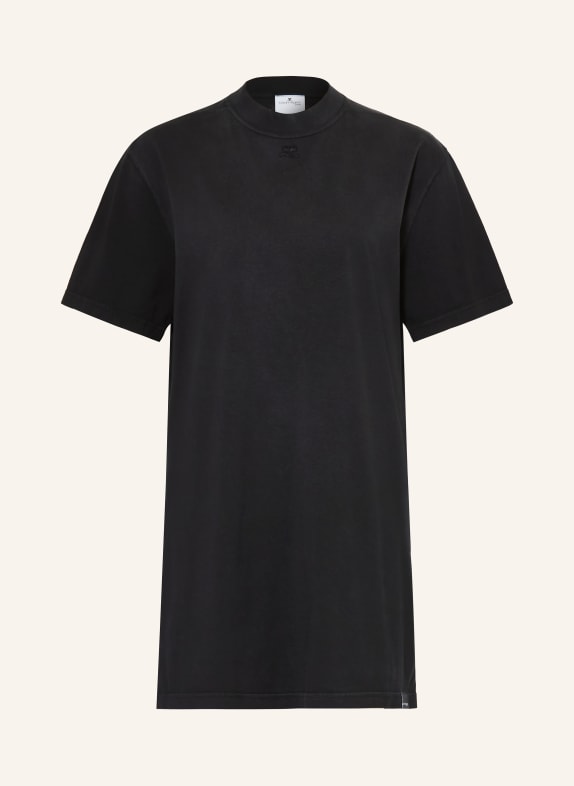 Courrèges Jerseykleid SCHWARZ
