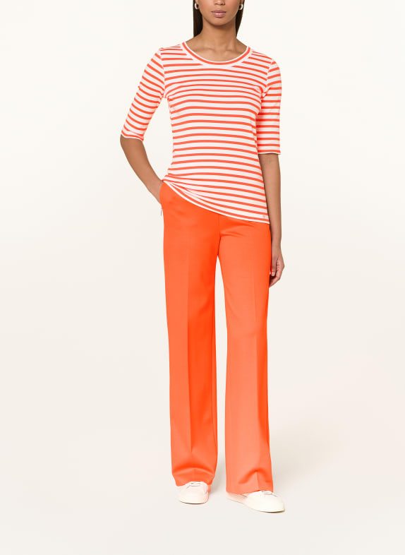 MARC CAIN T-shirt med 3/4-ærmer 223 bright tomato