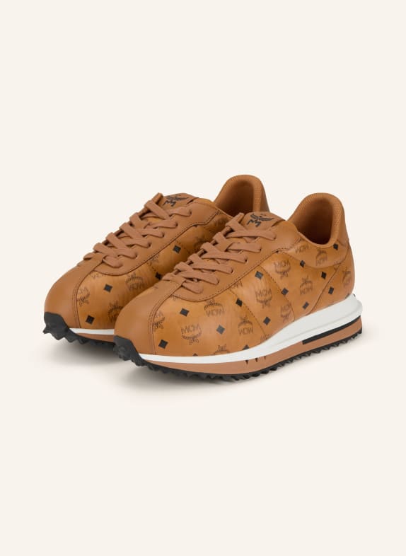 MCM Sneaker DIAMANTE COGNAC / SCHWARZ