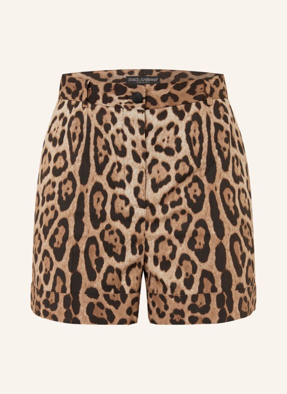 DOLCE & GABBANA Shorts HELLBRAUN / DUNKELBRAUN / BRAUN