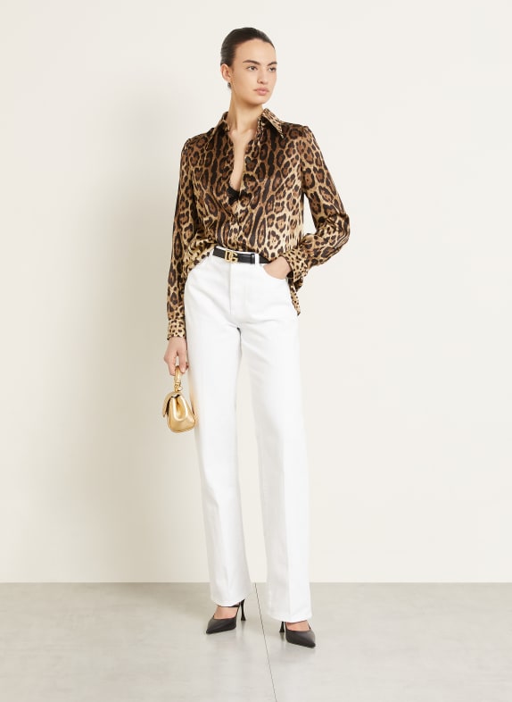 DOLCE & GABBANA Rechte jeans S9001 VARIANTE ABBINATA
