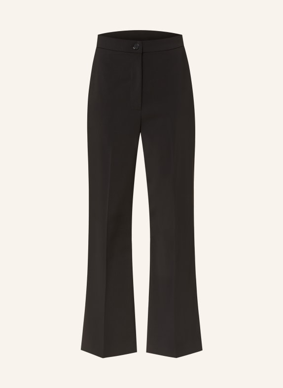 PATRIZIA PEPE Spodnie 7/8 CZARNY