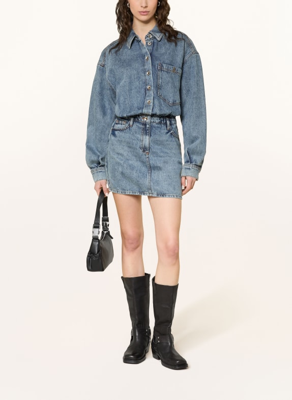 PATRIZIA PEPE robe en jean BLEU