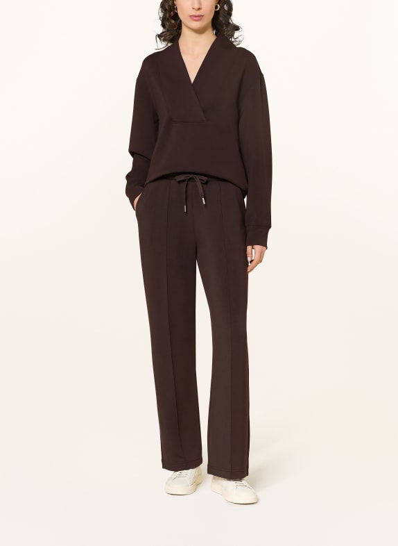 REISS Broek JEMMA in joggingstijl MARRON FONCÉ