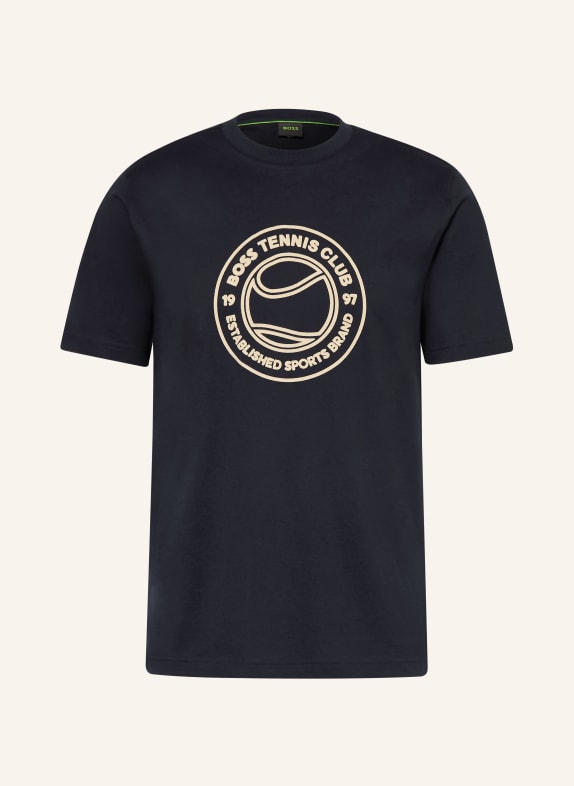 BOSS T-Shirt JOIN DUNKELBLAU / BEIGE