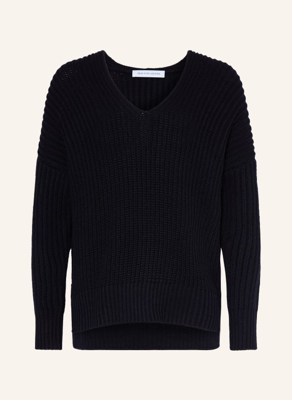 IRIS von ARNIM Cashmere-Pullover AMARANTHA DUNKELBLAU