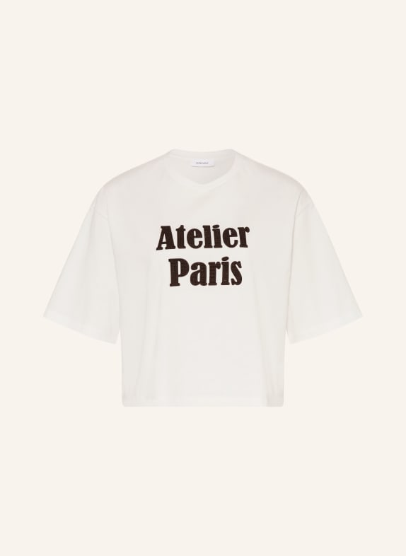 darling harbour T-Shirt mit Schmucksteinen WHITE