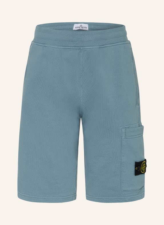 STONE ISLAND JUNIOR Sweatshorts HELLBLAU