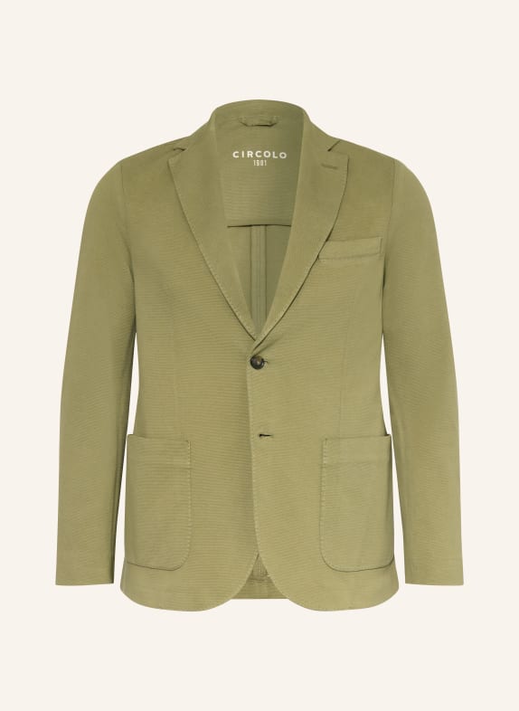 CIRCOLO 1901 Jerseysakko Slim Fit OLIV
