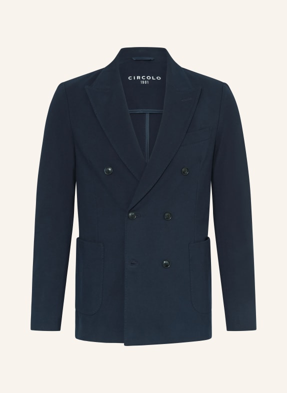 CIRCOLO 1901 Marynarka slim fit z dżerseju 447 Blu Navy