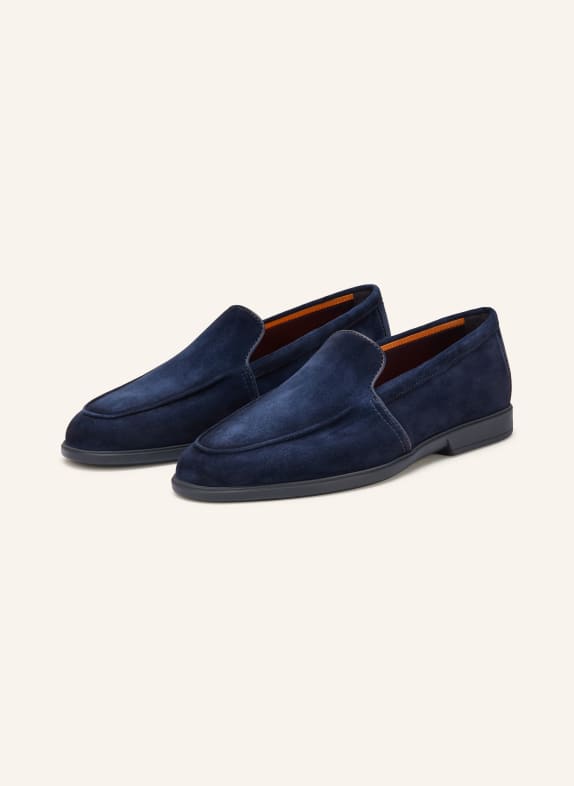 Santoni Slipper MALIBU DUNKELBLAU