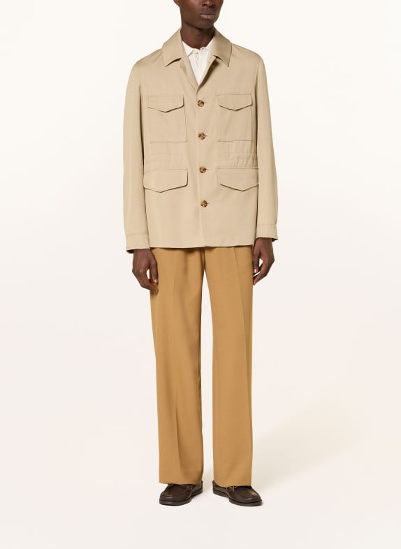 LARDINI Overjacket BEIGE