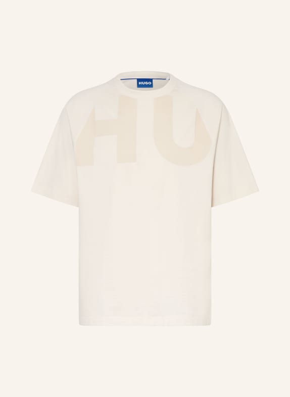 HUGO T-Shirt NALFTEE BEIGE