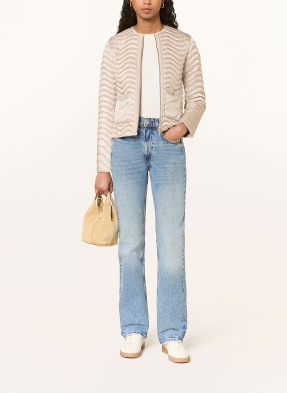 SAVE THE DUCK Prošívaná bunda TAMINA BÉŽOVÁ