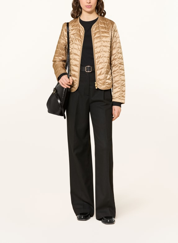 SAVE THE DUCK Prošívaná bunda ZINA VELBLOUDÍ