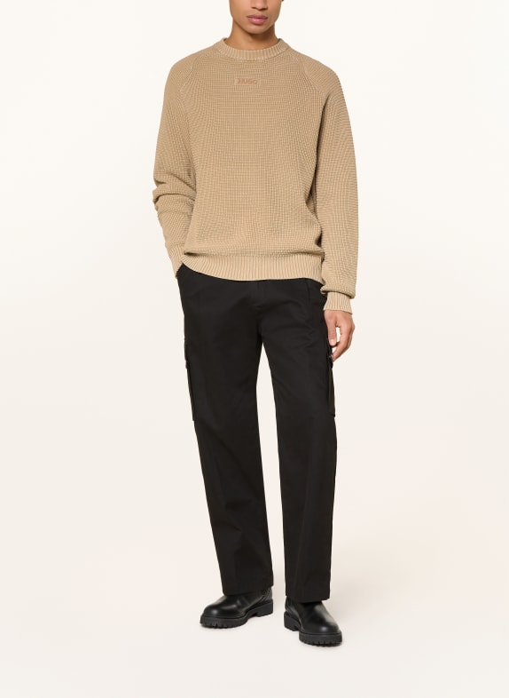 HUGO Pullover SWAYNE HELLBRAUN