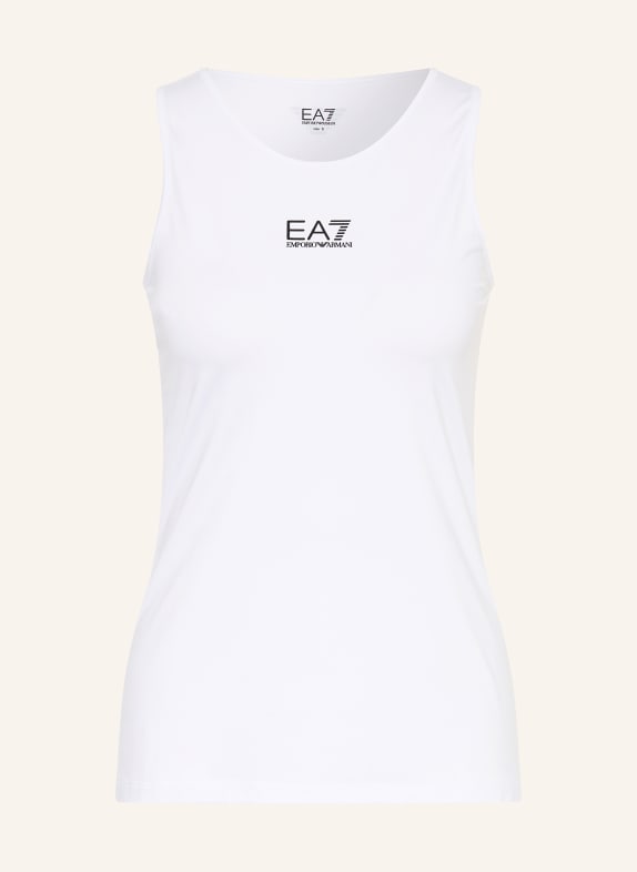 EA7 EMPORIO ARMANI tank top WHITE