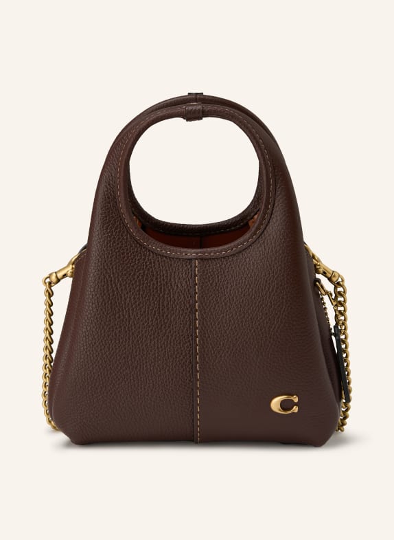 COACH Micro Bag LANA DUNKELBRAUN
