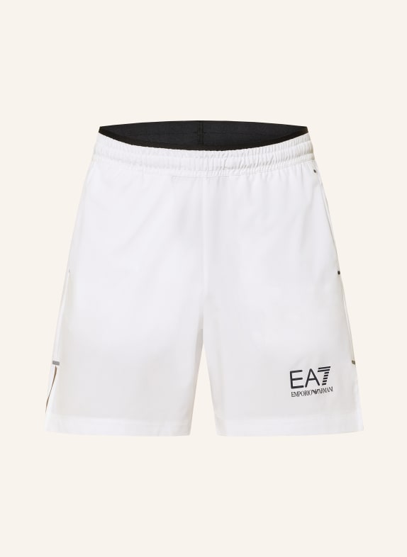EA7 EMPORIO ARMANI Tennisshorts WEISS