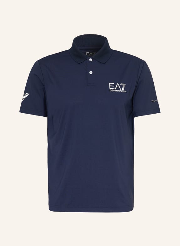 EA7 EMPORIO ARMANI Funktions-Poloshirt DUNKELBLAU