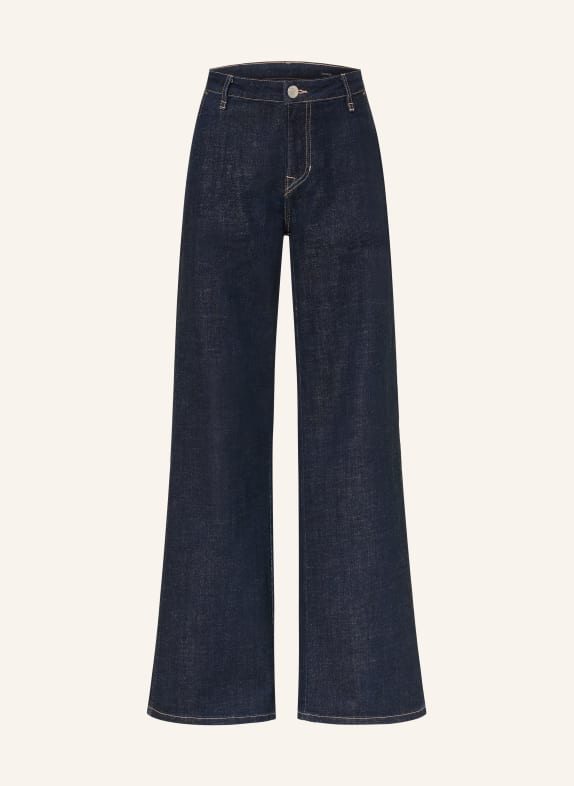 TRUE RELIGION Wide Leg Jeans LAUREN 4645 MID BLUE