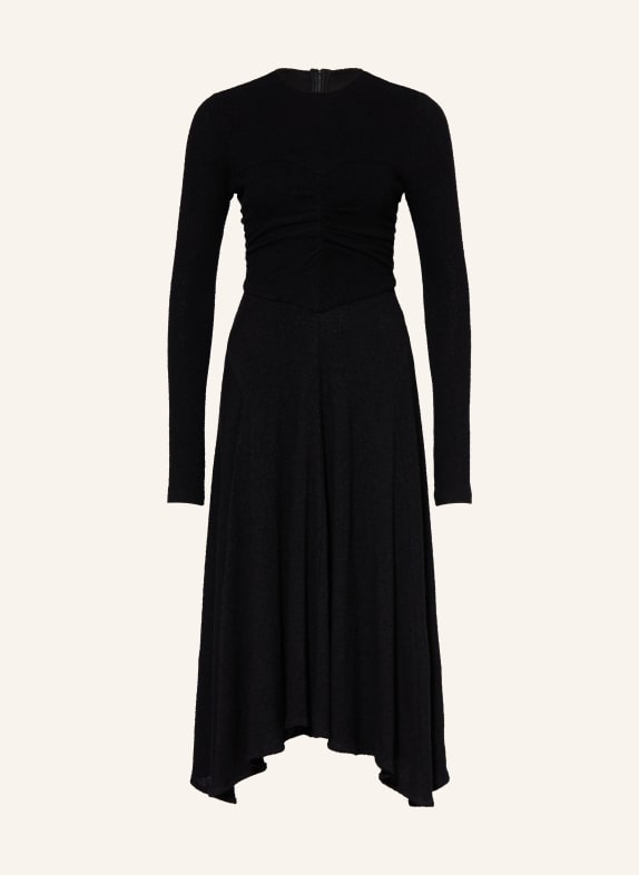 ISABEL MARANT Bouclé-Kleid SCHWARZ