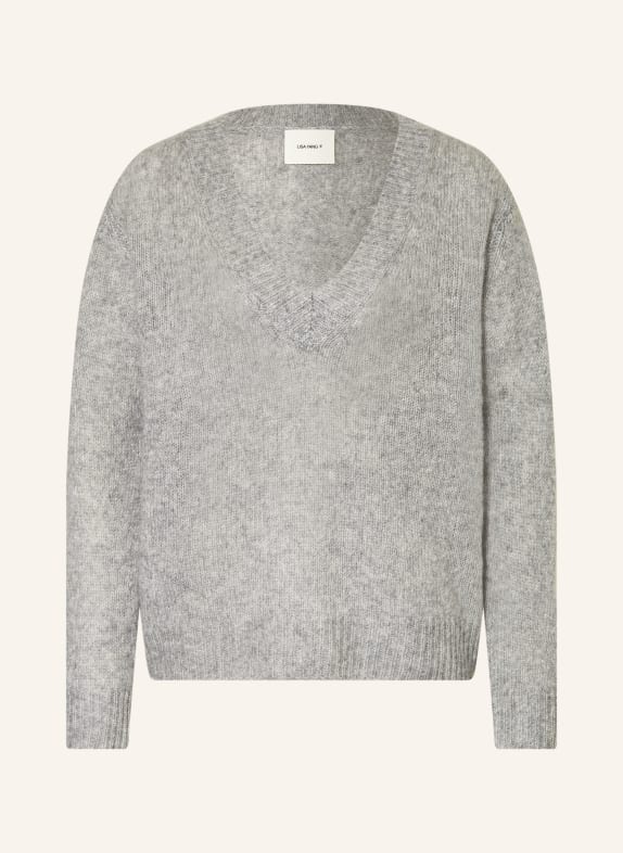 LISA YANG Cashmere-Pullover GRAU