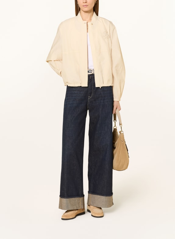 TOMMY HILFIGER kurtka KREMOWY