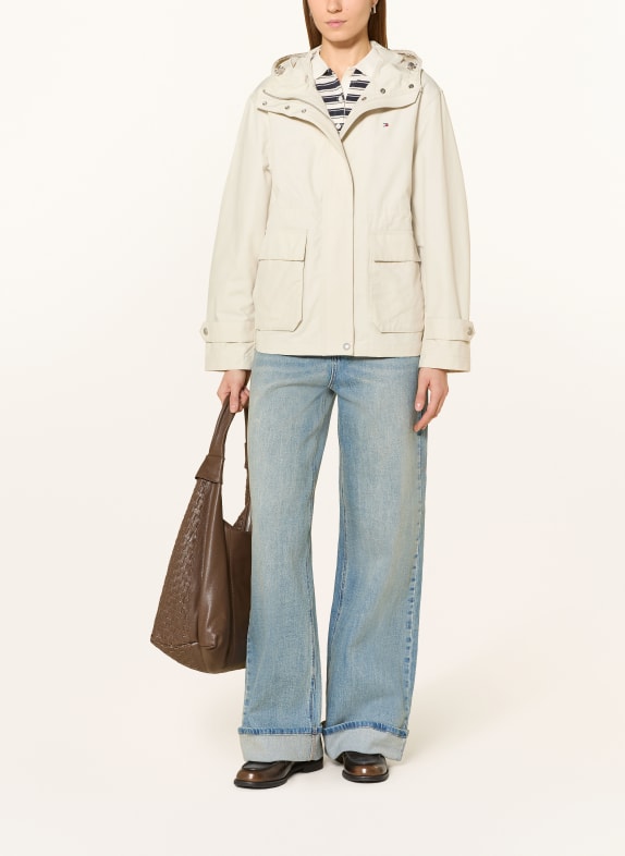 TOMMY HILFIGER polní bunda BÉŽOVÁ