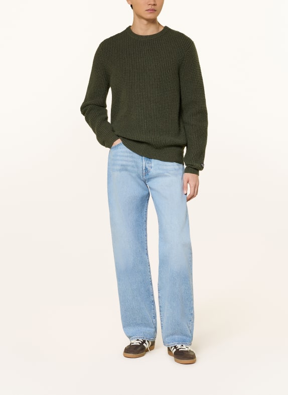 Levi's® Blugi 501® LOOSE Croială largă 09 Light Indigo - Worn In
