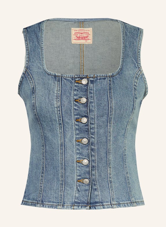 Levi's® Jeansweste WHAT NOW HELLBLAU