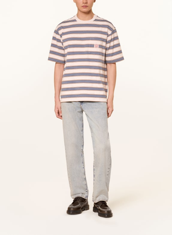 Levi's® T-shirt LICHTGRIJS / COGNAC / BLAUW