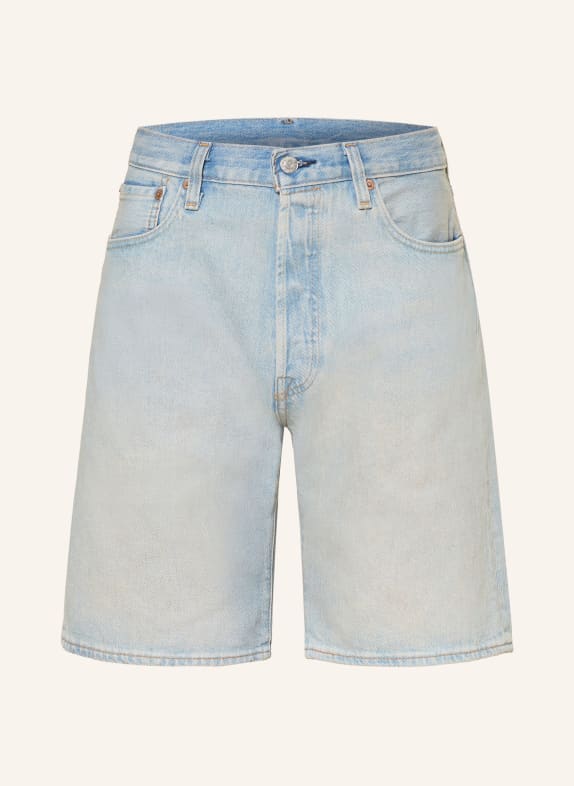 Levi's® Jeansshorts 501® Regular Fit 80 Light Indigo - Worn In