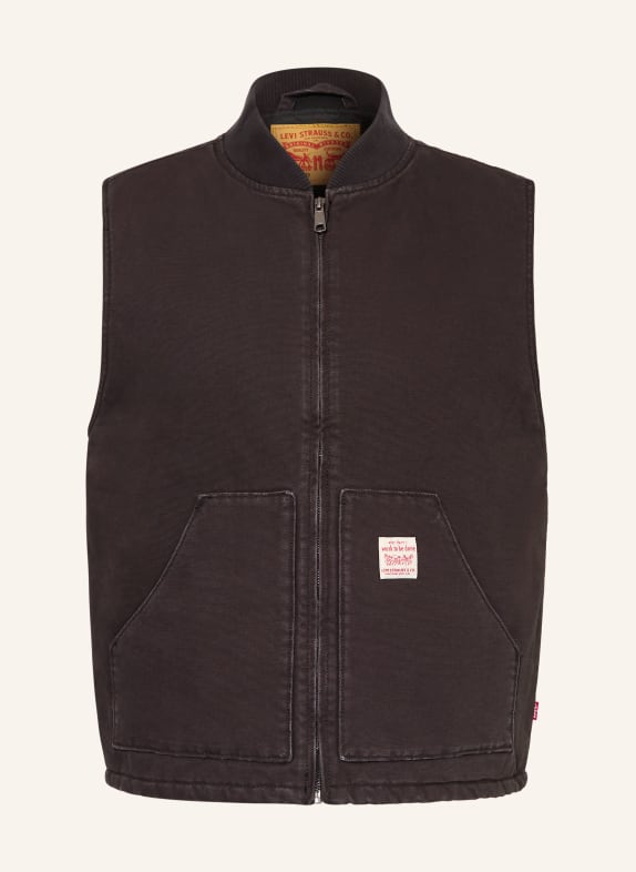 Levi's® Weste SANSOME SCHWARZ